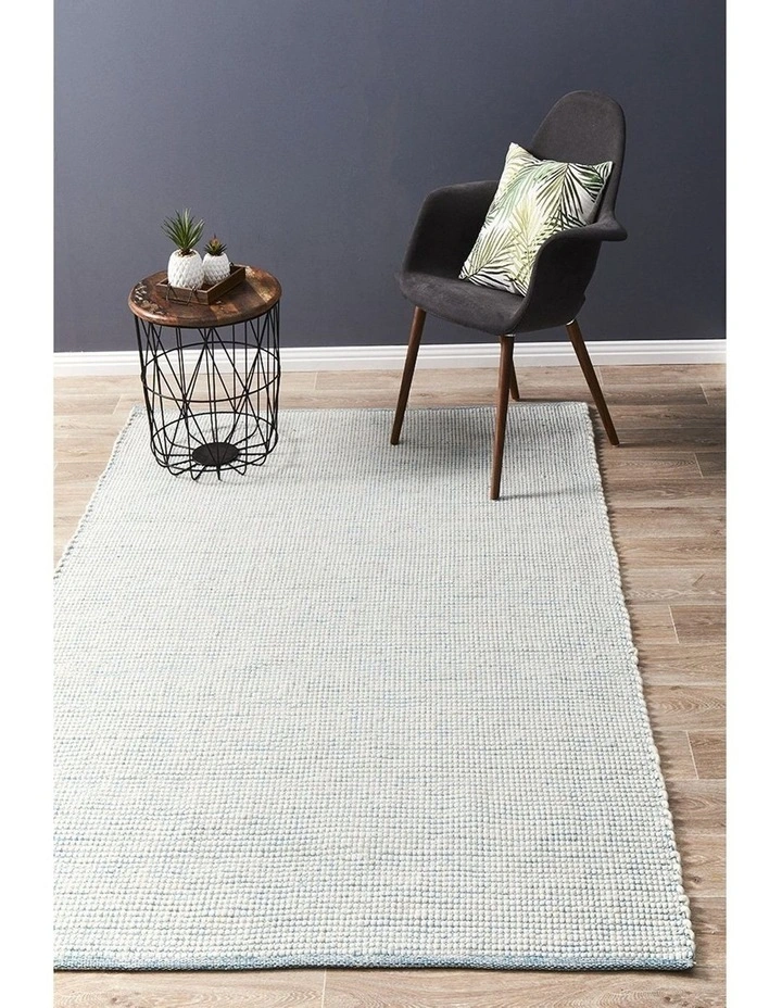 Loft Stunning Wool Rug In Turquoise