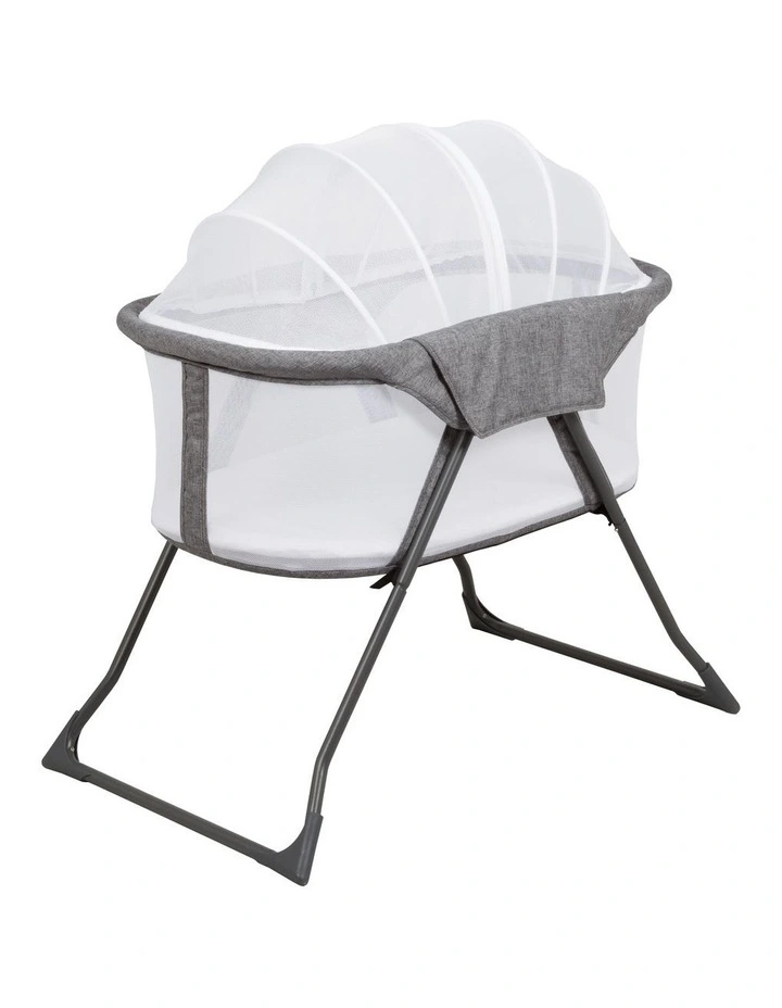 Maya Travel Bassinet in Storm Cloud