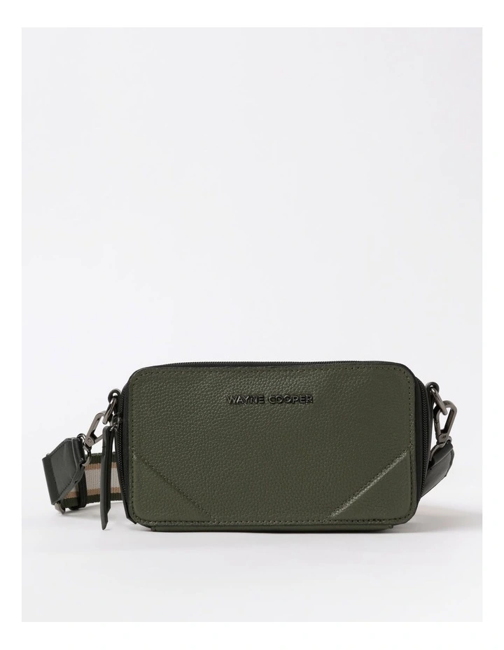 Courtnie Crossbody Bag in Khaki/Stone