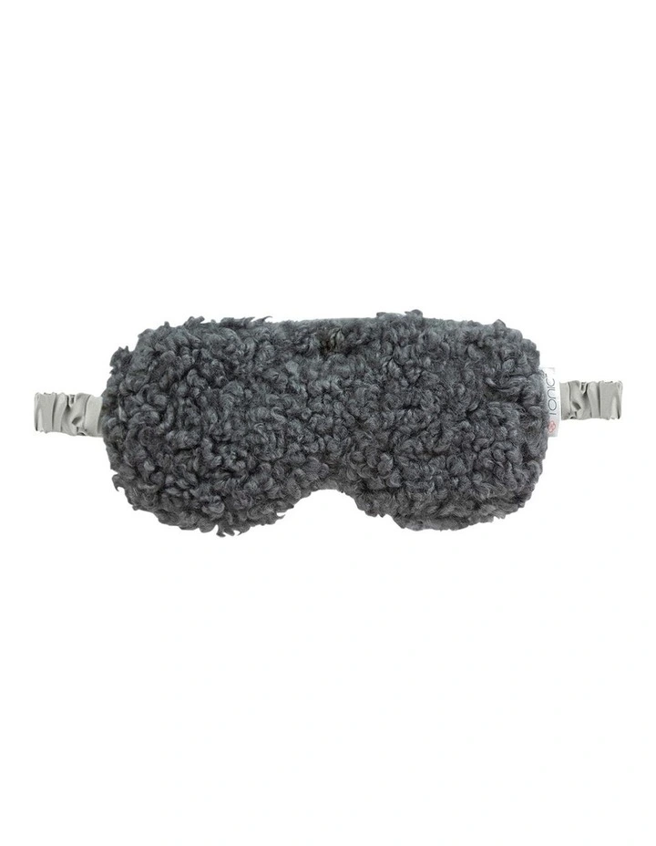 Boucle Eye Mask in Ivy
