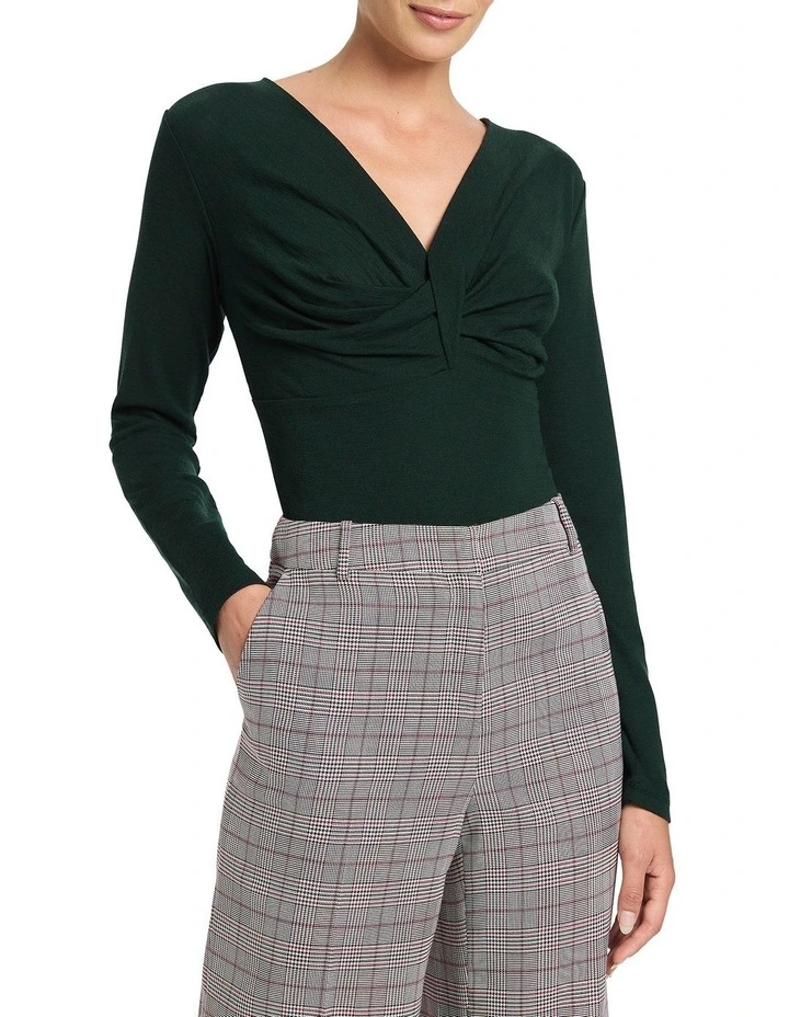 Claudie Babywool Top in Green