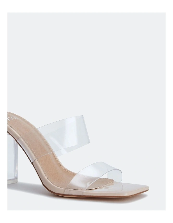 Zorora Heels in Clear
