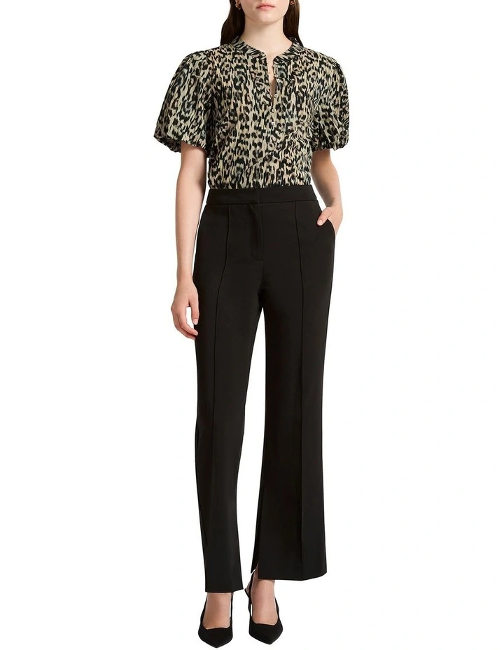 Don't Lie Split Pant in Black