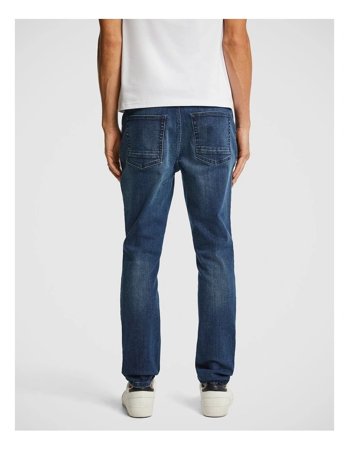 Timmy Slim Tapered Jeans in Blue