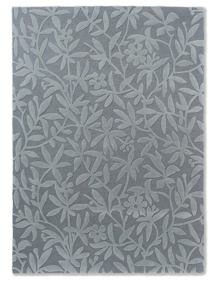 Cleavers Rug in Dark Steel