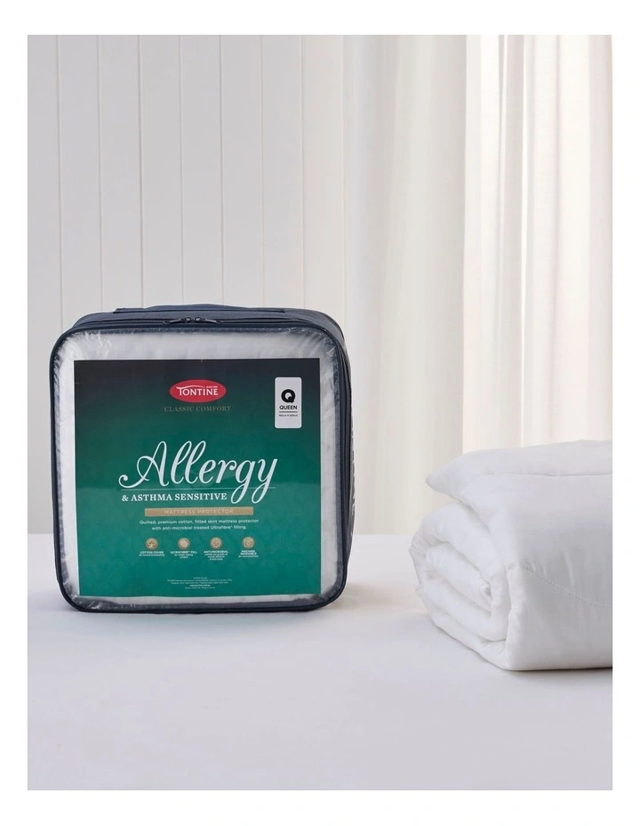 Classics Allergy Sensitive Mattress Protector in White