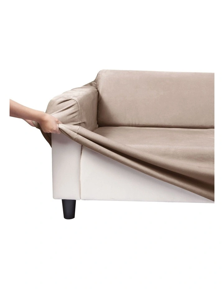 2 Seater Couch Sofa Cover in Cream