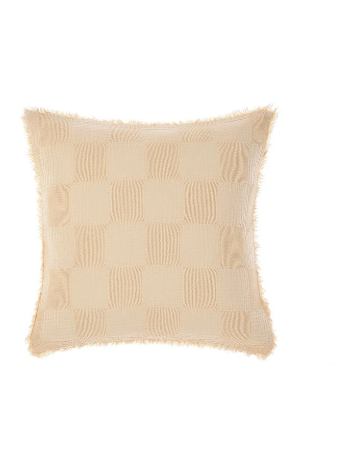 Capri Cushion in Pale Peach
