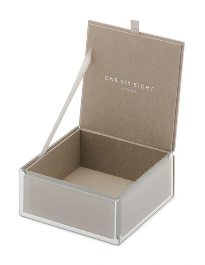Sara Cool Grey Small Jewellery Box