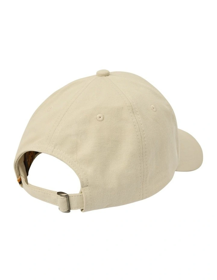 Canvas Adjustable Cap in Stone