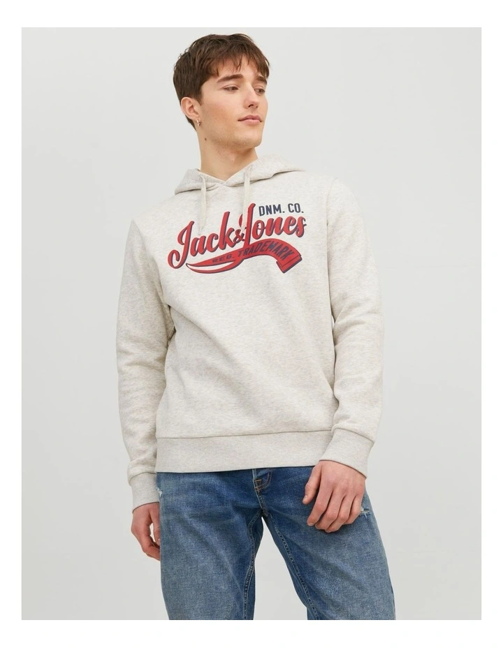 Logo Hoodie in White