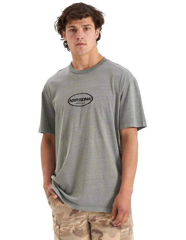 Cycle Relaxed Tee in Grey