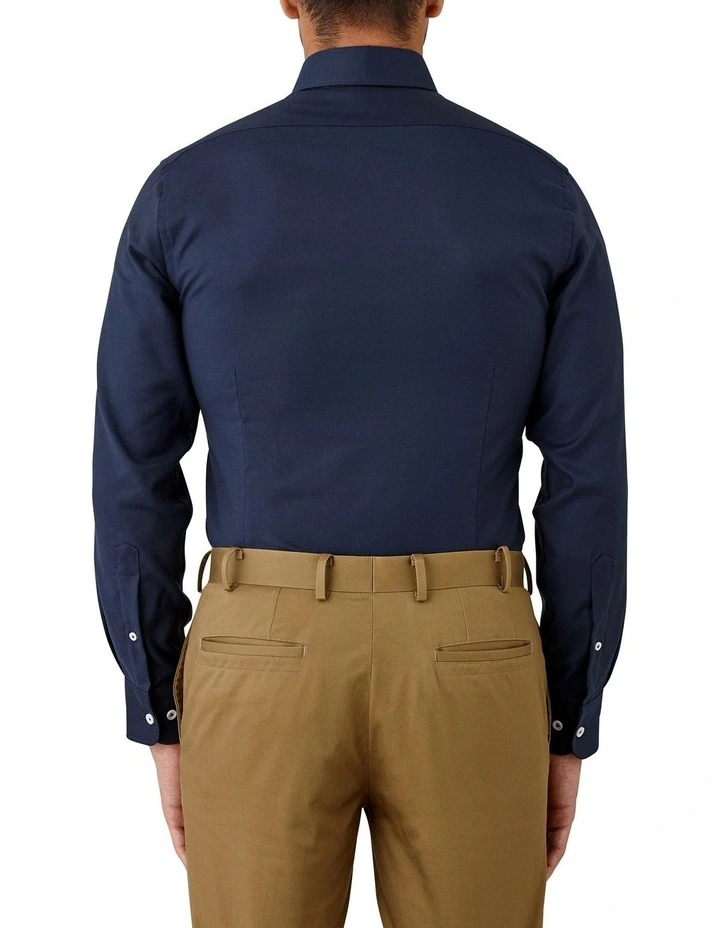 Merricks Modern Fit Button Down Shirt In Navy
