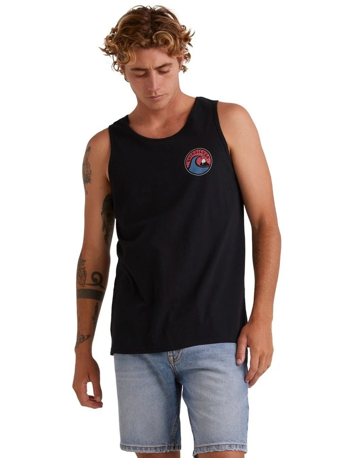 Feeling The Vibe Muscle Vest Top in Black