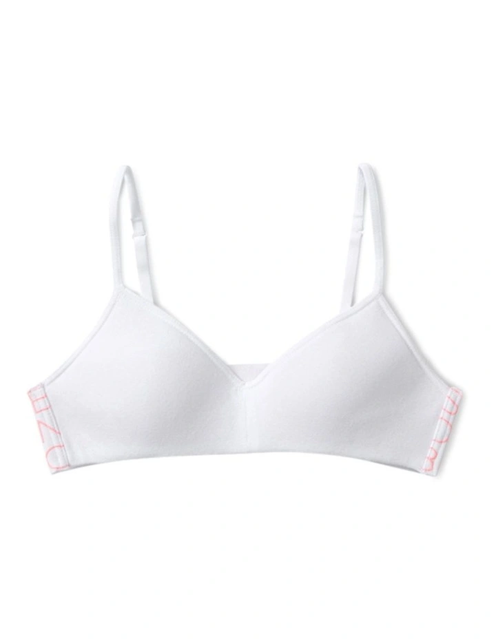 Stretchies Contour Crop in White