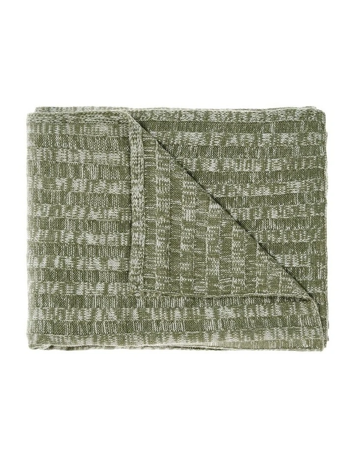 Giverny Throw in Moss