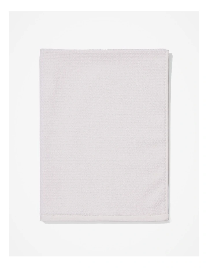 Calo Australian Cotton Bath Mat in Pale Grey