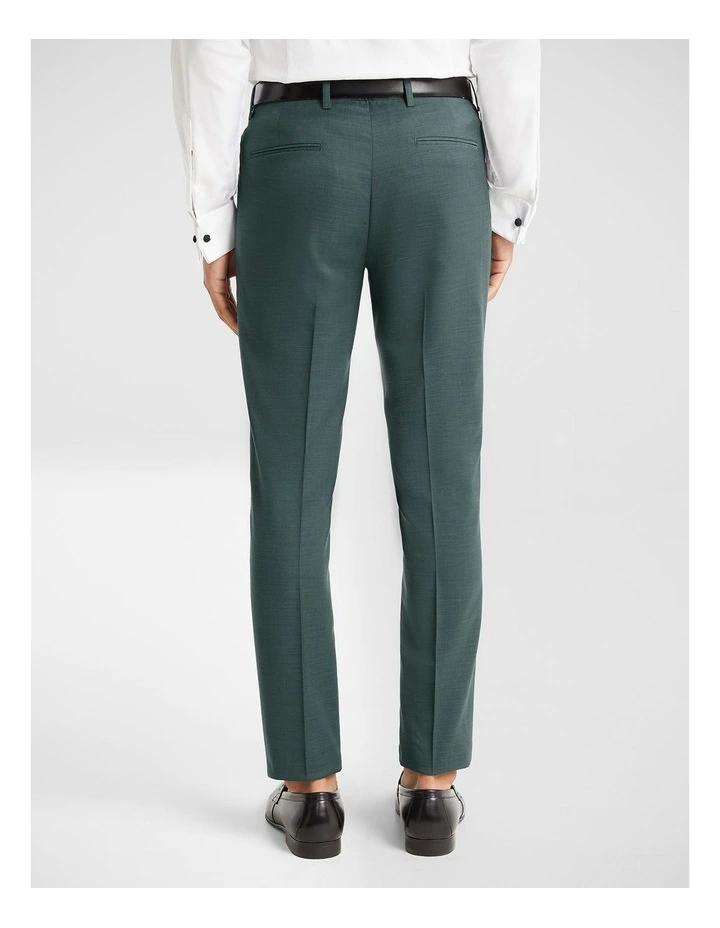 Lukey Skinny Dress Pant in Teal