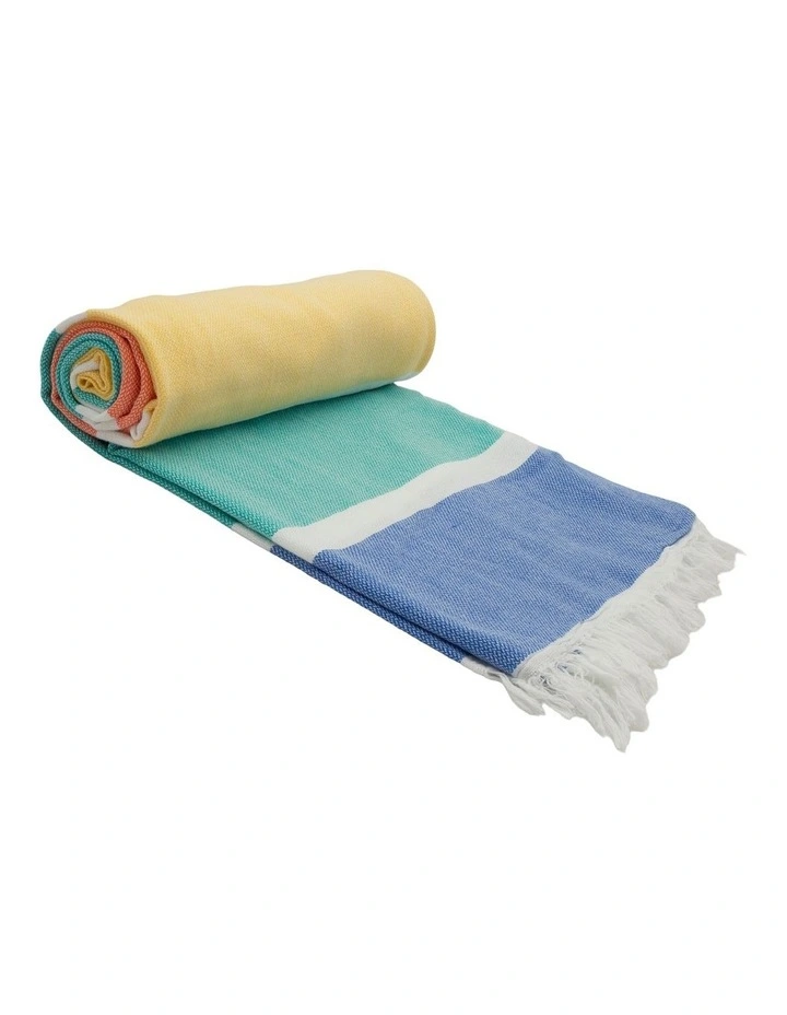 Cotton Beach Towel in Tropical