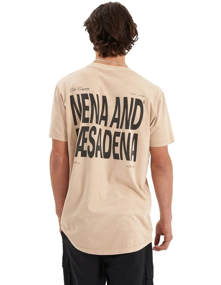 Redeemer Scoop Back Tee in Pigment Oxford Tan