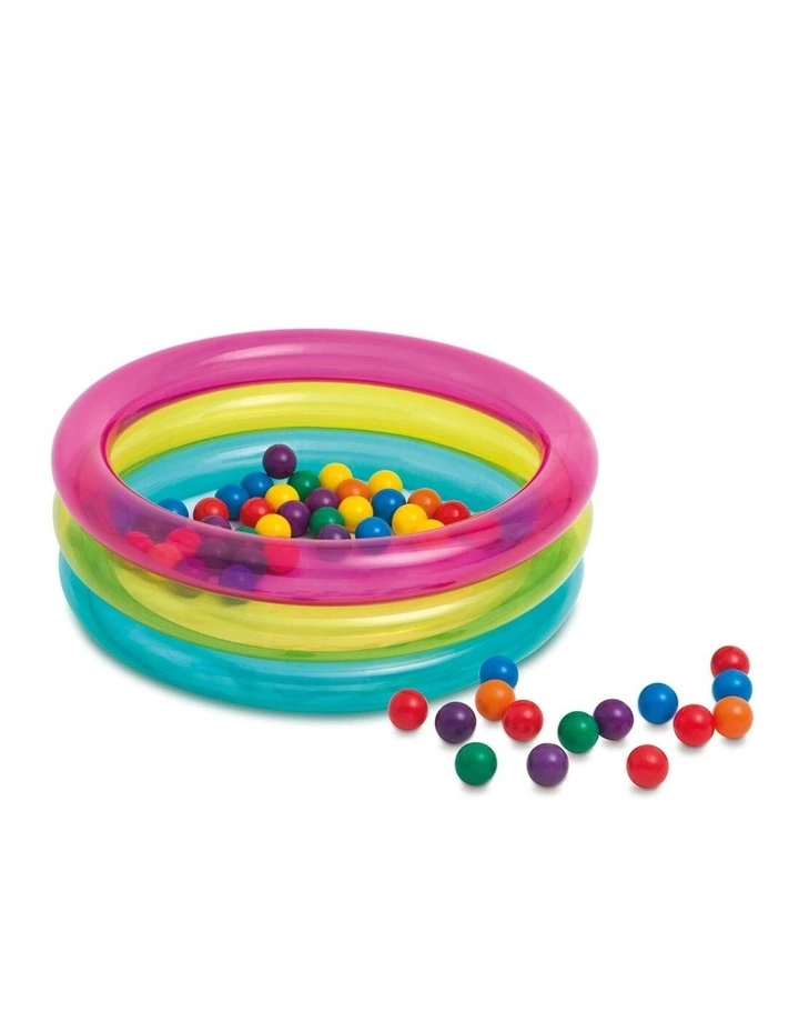 Classic 3-Ring Baby Ball Pit