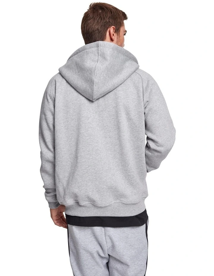 Heavyweight Zip Hoody in Grey