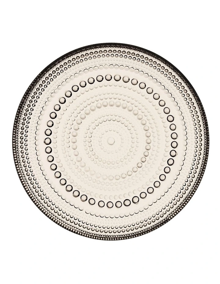 Kastehelmi Plate 17cm Linen