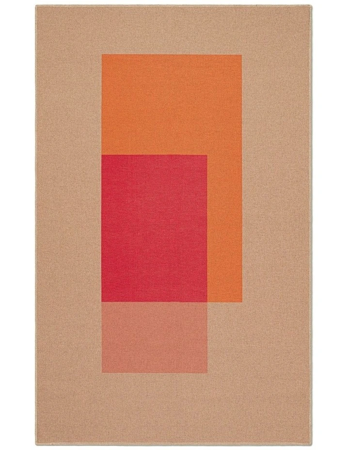 Idea Washable New Jute Area Rug in Red