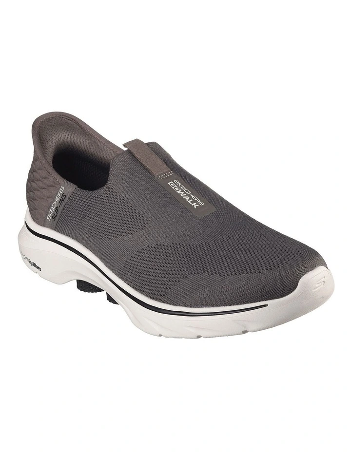Go Walk 7 Easy On 2 Slip-ins Sneaker in Brown