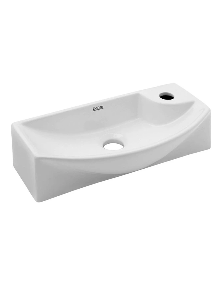 Ceramic Bathroom Basin White