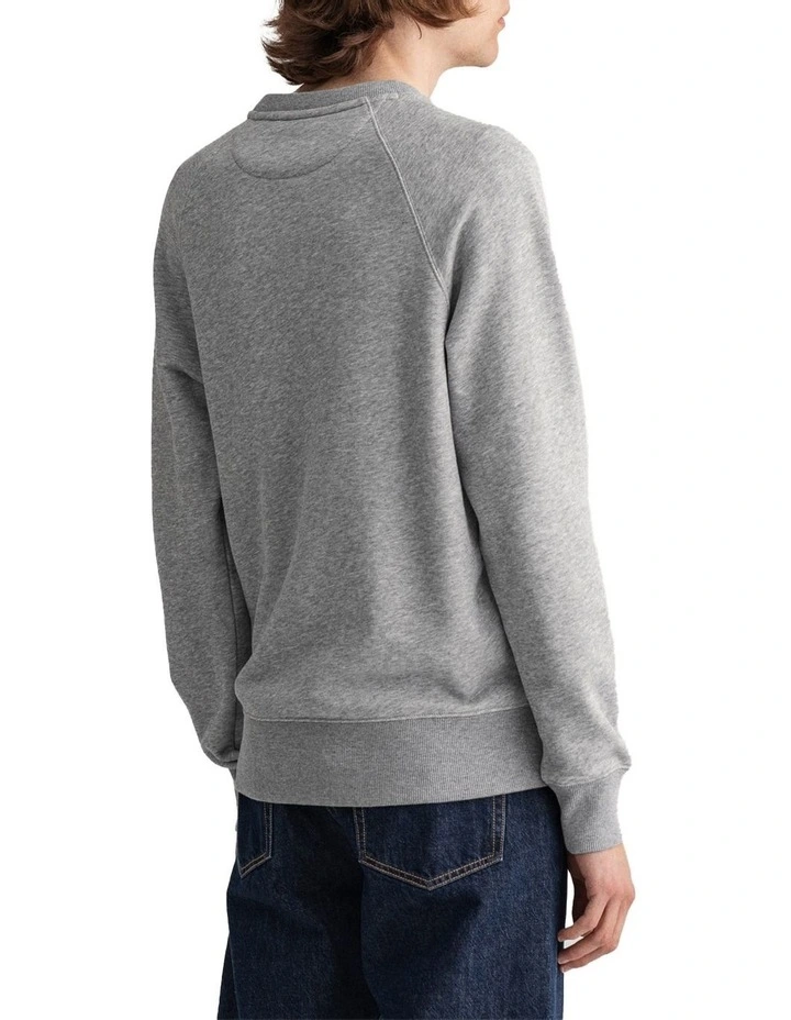 Lock-Up Crew Neck Sweat Grey