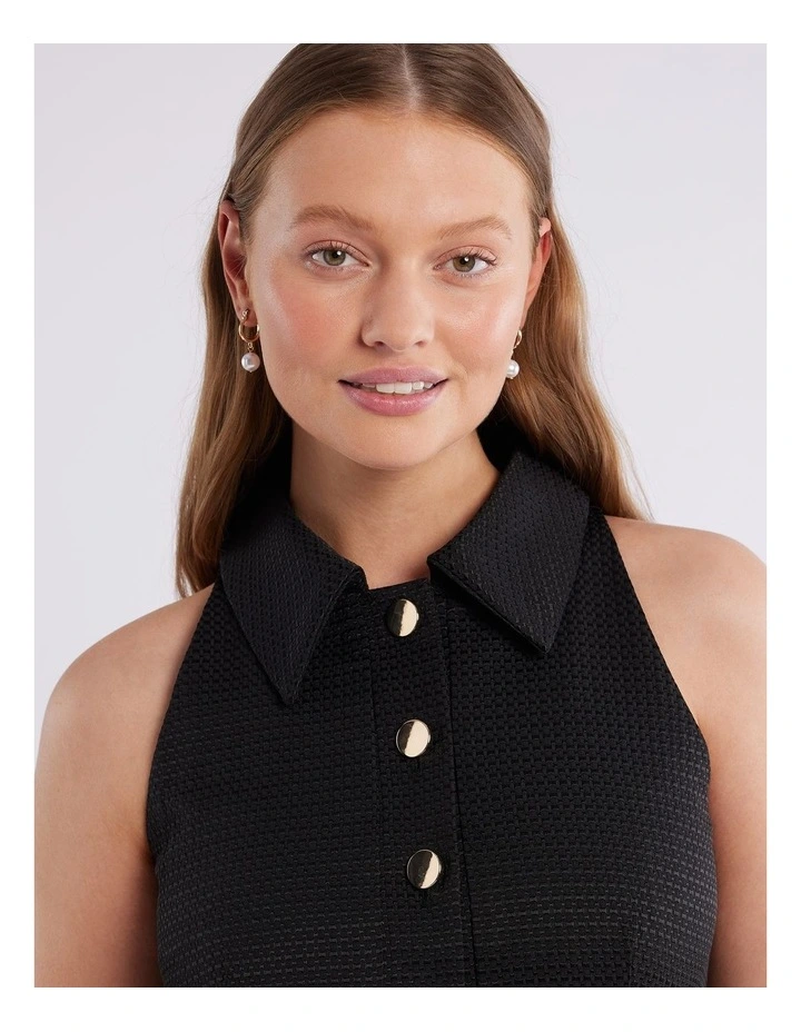 Sofia Shift Dress in Black