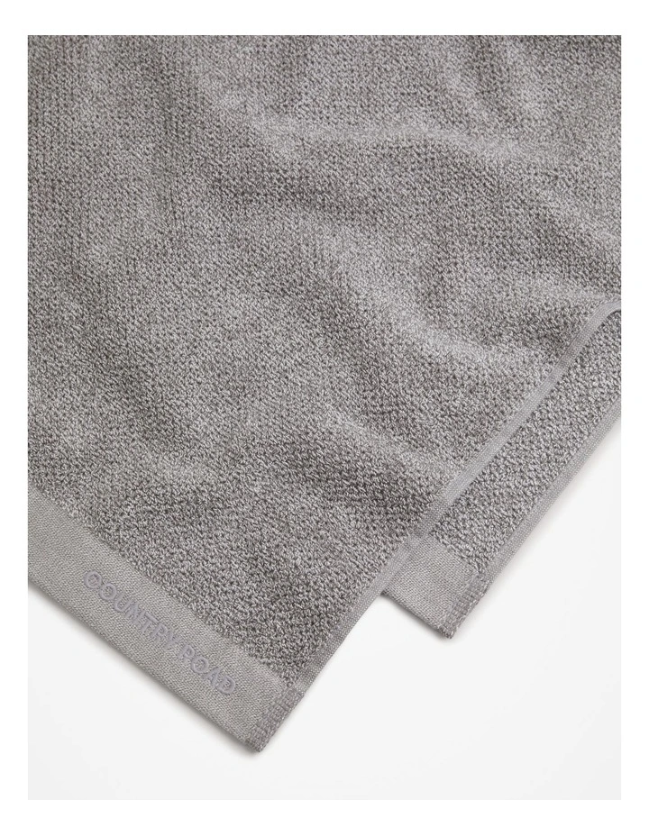 Calo Australian Cotton Bath Towel in Grey Marle