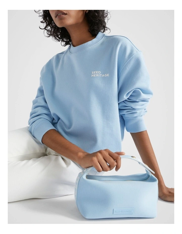 Jersey Pouch in Capri