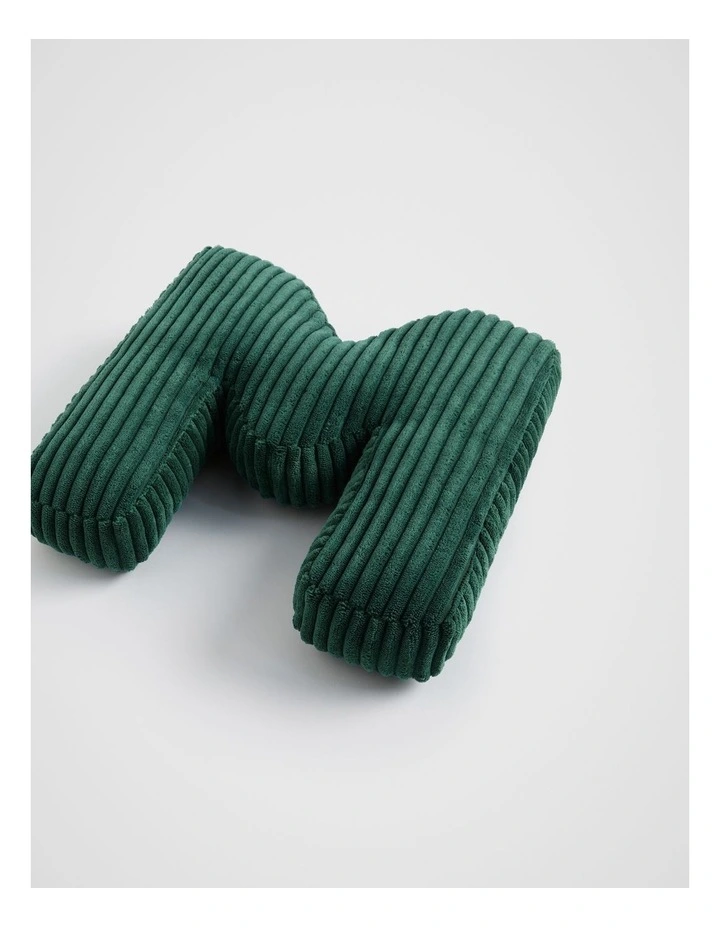 Ivy Cord Initial Cushion in M