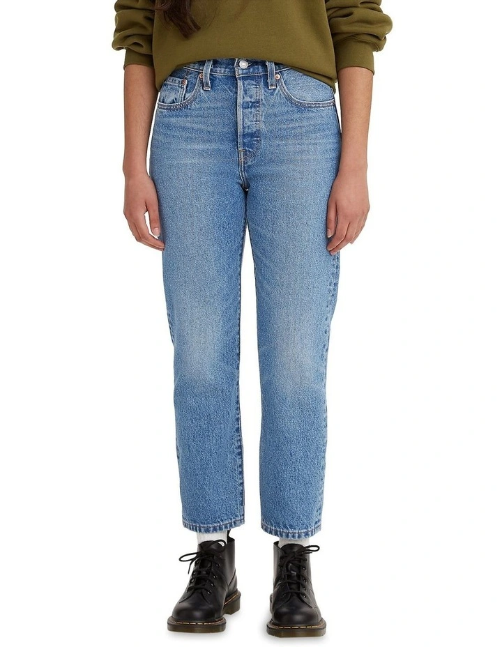 501 Original Cropped Jeans in Indigo