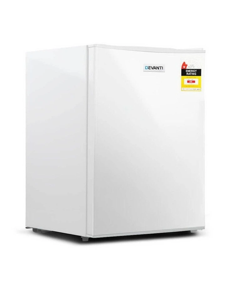 70L Mini Bar Fridge in White