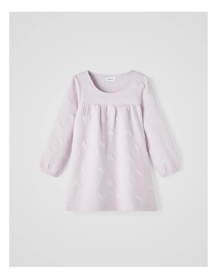 Karoline Sweat Dress in Orchid Hush