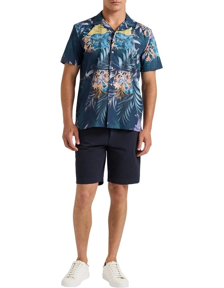 Kula Shirt in Navy Multi