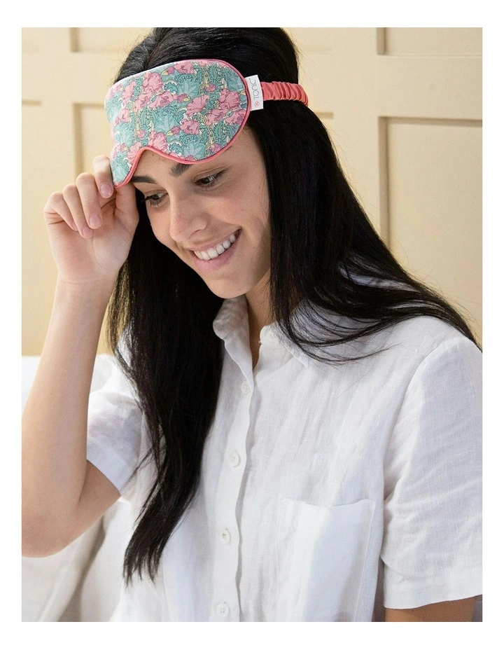 Liberty Eye Mask Clementina in Coral