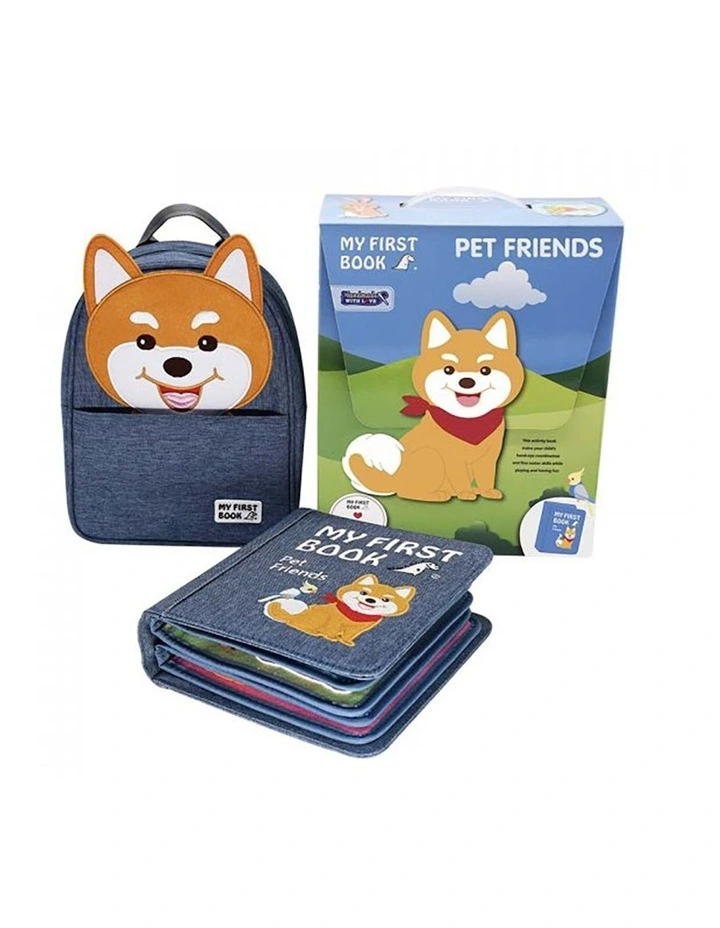 My First Book 10 Kids Early Education Learning Gift in Blue