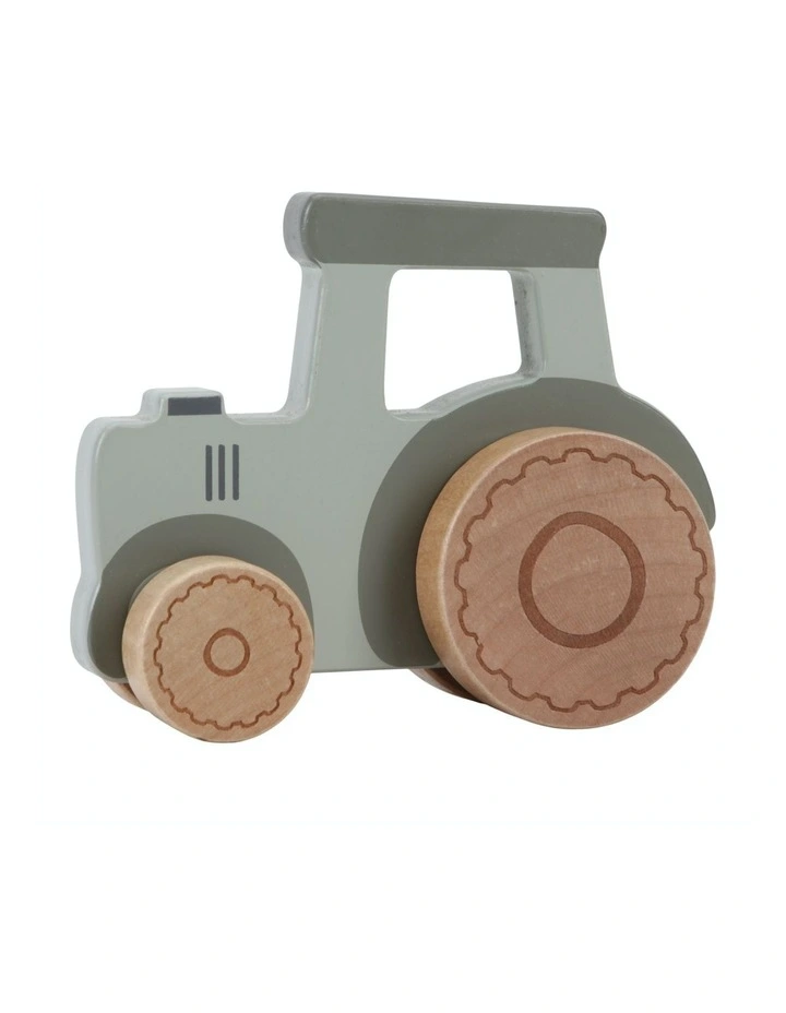 Little Farm Wooden Tractor Toy