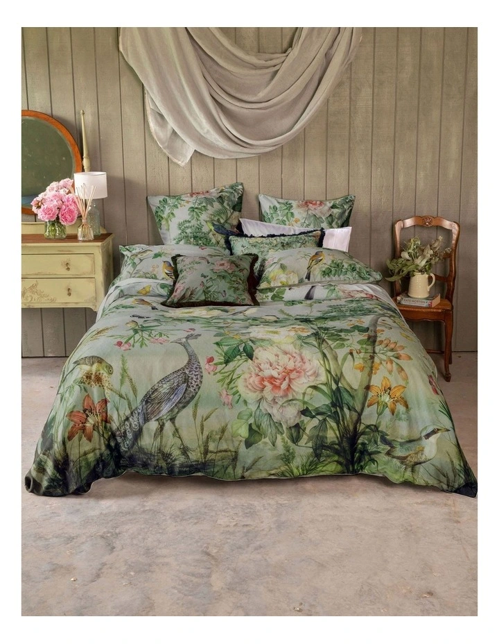 Chinoiserie Quilt Cover Set in Multi