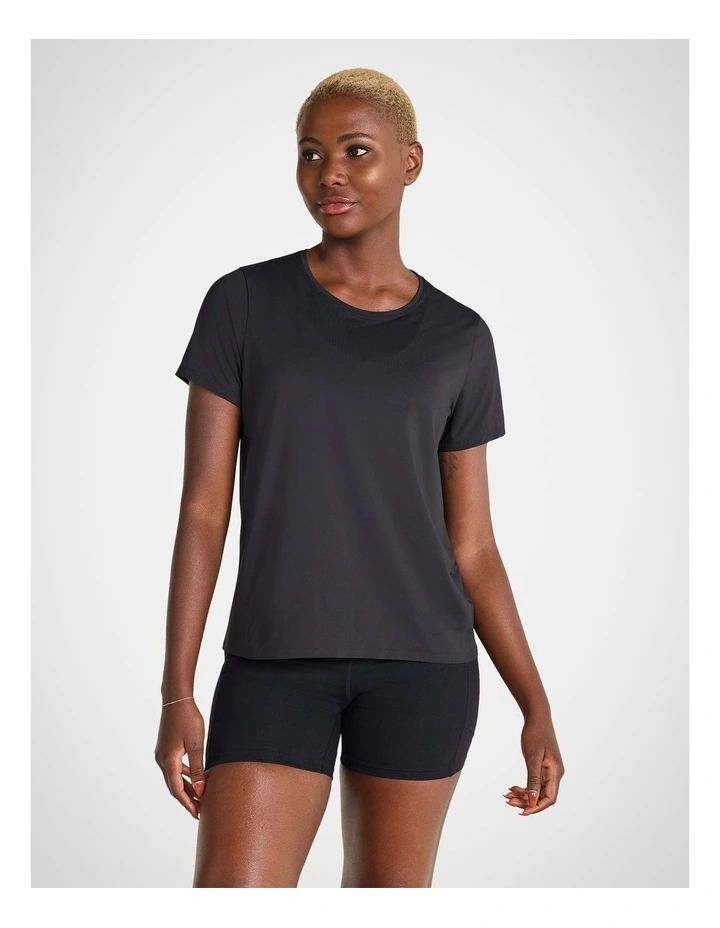 Power Up Tee in Black