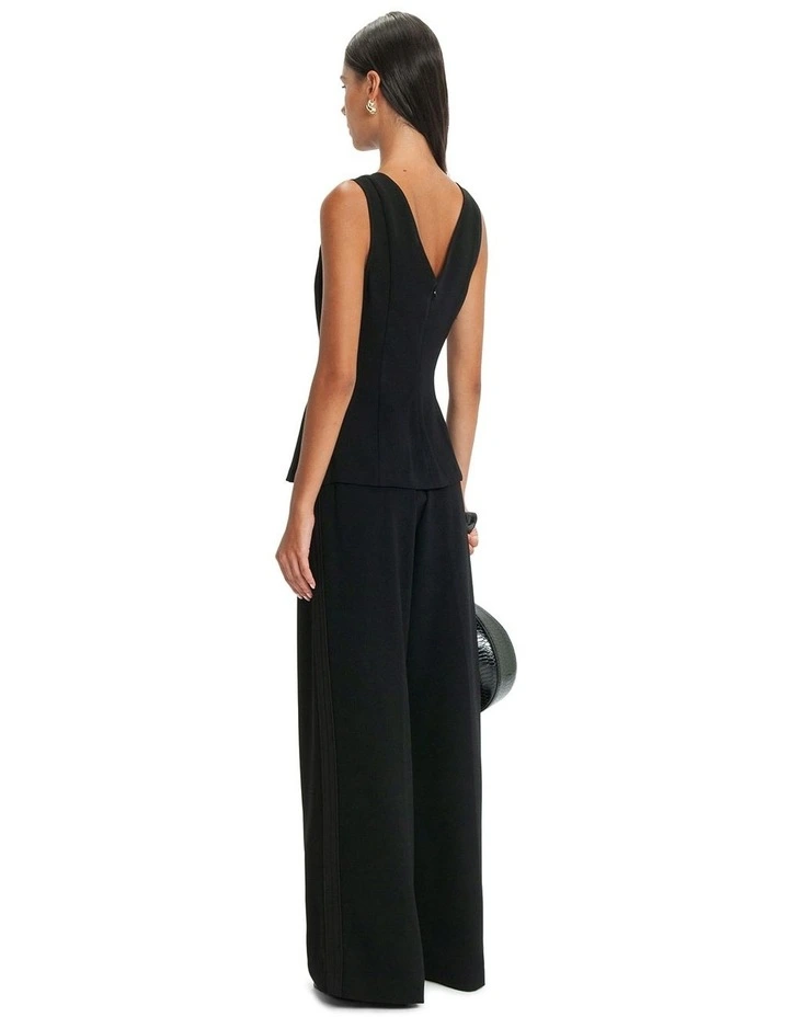 Bias Panel Top in Black