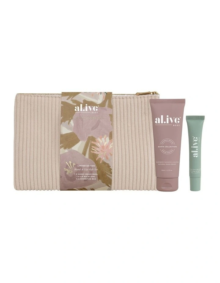 A Moment To Bloom Hand And Lip Gift Set