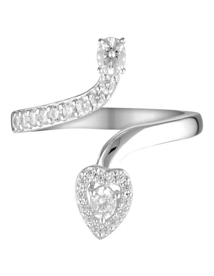 Signature Sealed with a Kiss Ring size 8 in Silver