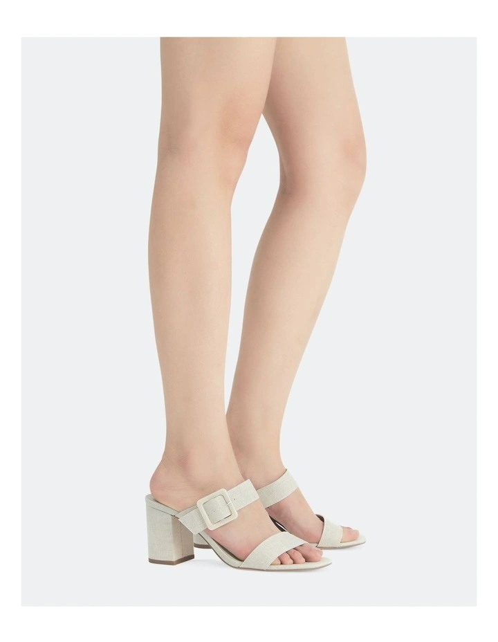 Laurelle Heels in Linen