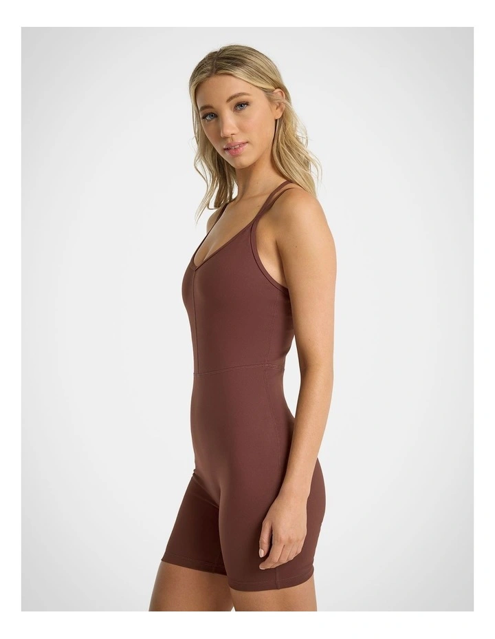 All in Onesie Cinnamon in Brown