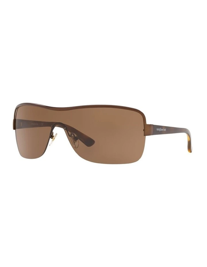 HU1003 Brown Sunglasses